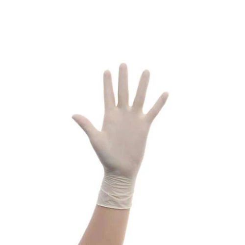 Fehér latex kesztyű   M-es    100 db